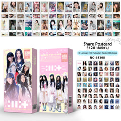 ILLIT Album I Got Your Back Share Postcards Sticker
