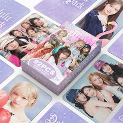 92PCS KiiiKiii Delulu Pack Photocard Sticker