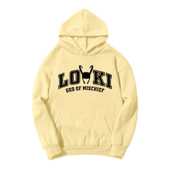 Unisex LOKI Printed Loose Casual Hoodie