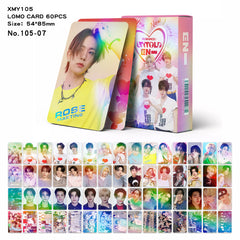 60 KPOP Laser Cards Collection