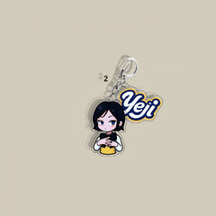 Yuna Ryujin Yeji Cartoon Pendant Keychain