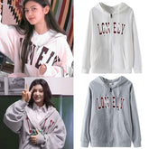 DANIELLE LONELY Zipper Hoodie Top