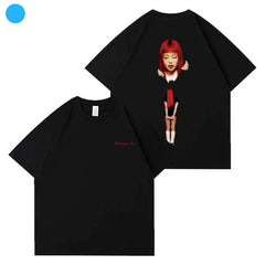 JENNIE Ruby Printed Cotton Short-sleeved T-shirt