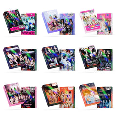 124pcs KPOP Holographic Cards