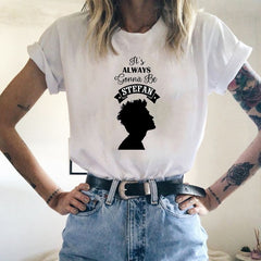 Women's TVD Print Summer Loose T-shirt