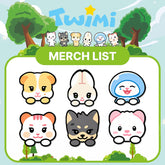 TWS "TWIMI" Acrylic PP Clip Brooch