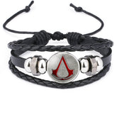 Game Multi-layer Woven Cowhide Bracelet