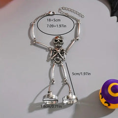 Gothic Skull Bracelet Halloween Accessories