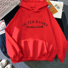 Trendy Casual Letter Printed Long-sleeved Hoodie