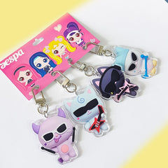AE Tour Acrylic Pendant Keyring Set