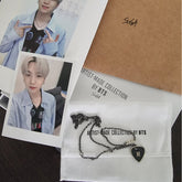 SUGA Guitar Pick Necklace