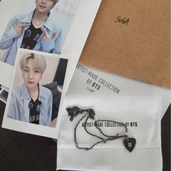 SUGA Guitar Pick Necklace