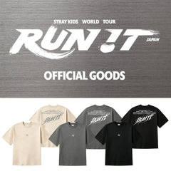 SKZ RUN IT TOUR Printed Tee