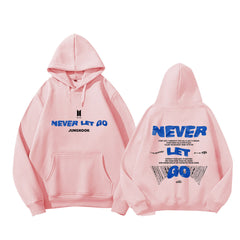 KPOP Album NEVER LET GO Double-sided Hoodie