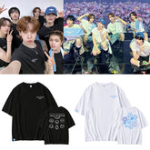 KPOP ONEDOORfulDay Round Neck T-shirt