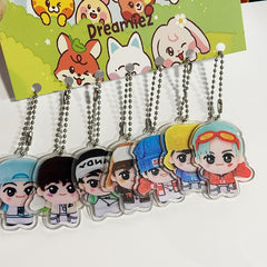 Dreamiez Acrylic Cartoon Pendant Keychain