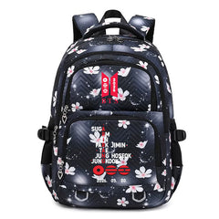 BANGTAN ARIRANG Print Floral Backpack