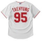 Bangtan V-Neck Jersey Top