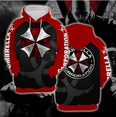 Game Umbrella Corp 3D Cosplay Hoodie