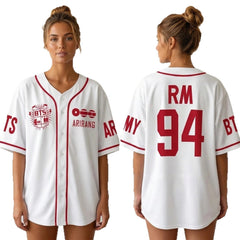 ARMY ARIRANG Short-sleeved Baseball Jersey