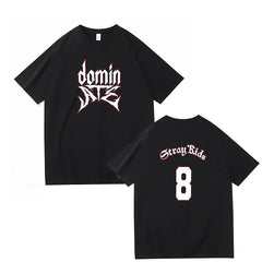 Unisex Kpop Printed Short-sleeved T-shirt