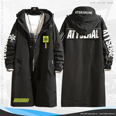 Men's Game Medium Long Windbreaker Jacket