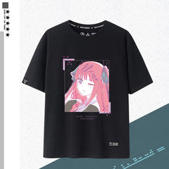 Anime Nakano Printed Short-sleeved T-shirt