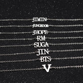 Stainless Steel BTS Bracelet Necklace
