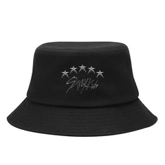 Korean Fashion Cute Letter Print Bucket Hat