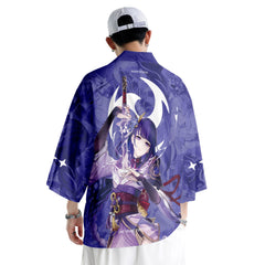 Unisex Game 3d Print Cosplay Kimono Cloak