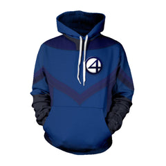 Unisex Fantastic Four 3D Printed Cosplay Hoodie