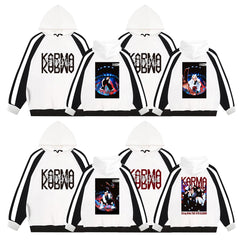 SKZ KARMA Album Characters Color Block Hoodie