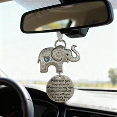 Elephant Friendship Christmas Ornaments