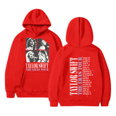 Unisex Taylor The Eras Tour Pullover Hoodie