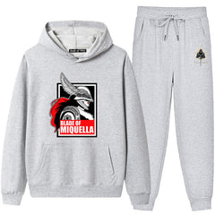 Unisex Game Casual Hoodie Sports Sweatpants Two-piece Set