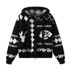 Karina Same Women's Hooded Sweater Cardigan