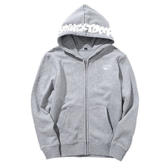 KPOP KNOCK ON Printed Zipper Hoodie