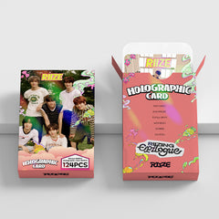 KPOP Holographic Laser PhotoCard Sticker