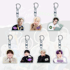 JIN SUGA JIMIN JK Acrylic Keychain Pendant