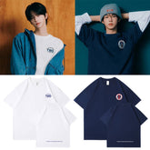 TWS LOGO Cotton Short-sleeved T-shirt Top