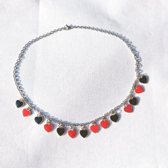 FELIX Peach Heart Pendant Necklace