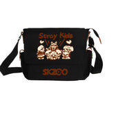 SKZ Pattern Shoulder Messenger Bag