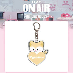 KPOP "ON AIR" Acrylic Keychain Pendant
