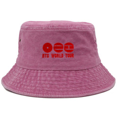 BANGTAN WORLD TOUR Embroidered Bucket Hat