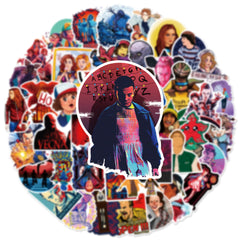 50 Pcs TV Graffiti Stickers