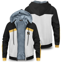 Unisex Anime Cosplay Zipper Thicken Coat