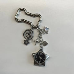 Star Shaped Watch Keychain Pendant⭐️