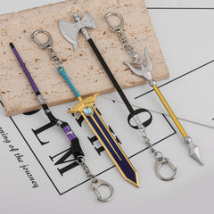 Frieren Weapon Model Keychain Pendant