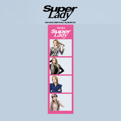 Super Lady Album Pvc Transparent Photocard