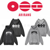 Vintage ARIRANG Tour Print Cotton Washed Hoodie